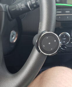 Satechi Bluetooth Media Button - Includes Steering Wheel Mount - Compatible with 2022 MacBook Pro/Air M2, 2021 iPad Pro M1, iPhones 15/14/13/12 and More 34 81CiGsHji1L