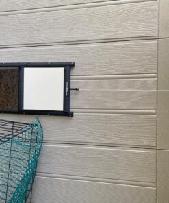 ChickenGuard Waterproof Automatic Chicken Coop Door Opener/Closer with Timer/Light Sensor Plus Predator Resistant Self Locking Pop Hole Door Kit. Coop Accessory (P) 31 81ClvYlcJDL