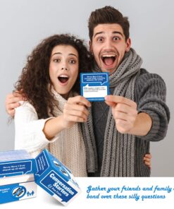 Never Have I Ever Conversation Starters: Family Edition | Funny Card Game for Parties, Get Togethers, Vacations, Game Nights & Gifts | Fun Card Games for Family, Teens and Kids | 150 Cards | Ages 8+ 17 81Cnss5oofL