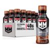 Muscle Milk Pro Advanced Nutrition Protein Shake, Knockout Chocolate, 14 Fl Oz Bottle, 12 Pack, 40g Protein, 1g Sugar, 16 Vitamins & Minerals, 6g Fiber, Workout Recovery, Packaging May Vary 31 81CogZIvMIL