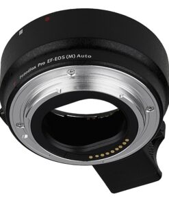 Fotodiox Pro Lens Mount Adapter with Auto-Exposure, Auto-Focus and Auto-Aperture, Canon EOS EF EFs Lens to EOS M EF-m Camera Body Canon EOS EF/EF-S (Auto) 21 81CosaLe2mL