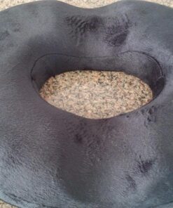 Kieba Hemorrhoid Treatment Donut Tailbone Cushion, Prostate Pillow, Pregnancy, Post Natal, Bed Sores, Coccyx, Sciatica, 18 Inches. Ultra Premium Comfort Foam (Black) Black 26 81Cp3mnBOeL