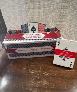 Brybelly 12 Decks of Playing Cards|Poker Wide Size (6 Red/6 Blue)|Plastic Coated Cards for Poker, Blackjack| Regular Index one 22 81CpghxtXML