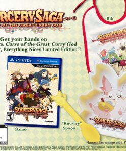 Sorcery Saga: Curse of the Great Curry God Limited Edition - PlayStation Vita Limited Edition Edition 12 81CsDRzDaRL