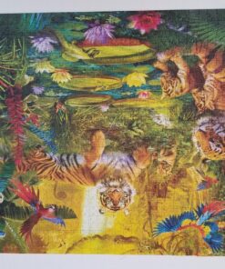 Buffalo Games - Signature Collection - Tiger Family in the Jungle - 1000 Piece Jigsaw Puzzle Multicolor, 26.75"L X 19.75"W 16 81CtuDtiwRL