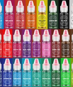Alternative view of Food Coloring for Baking - 26 Vibrant Cake Coloring Liquid Set for Dessert Decorating, Food Grade Food Dye for Icing,Fondant,Cookies,Easter Egg,Making DIY Supplies Kit- 0.25 Fl. oz (6 ml)/Bottles 0.25 Fl Oz (Pack of 26)