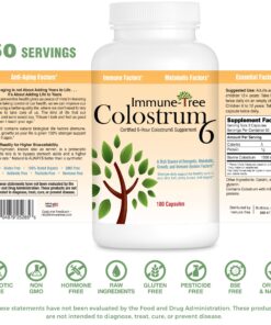 Alternative view of Immune Tree Colostrum6, Certified 6-Hour Colostrum, 180 Capsules, 500mg. 180 Count (Pack of 1)