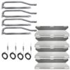 Hisencn Grill Parts Repair Kit Replacement for Jenn Air Gas Grill 720-0337, 7200337, 720 0337 Gas Grill Burners,Heat Plates Tent Shield Burner Cover, Cooking grids Grates 69 81Cz5hVv4ZL