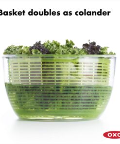 OXO Good Grips Salad Spinner,Green, Large Green Salad Spinner 37 81CzQoM1QL