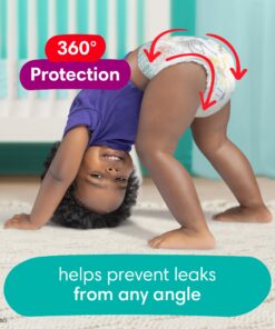 Pampers Cruisers 360 Diapers - Size 5, 128 Count, Pull-On Disposable Baby Diapers, Gap-Free Fit 15 81D lxx4QfL