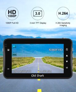 Alternative view of Dash Cam 1080P Full HD 3 Inch Dashboard Camera Car Recorder with 32GB Card 170°Wide Angle Dashcam Driving Loop Recording G-Sensor