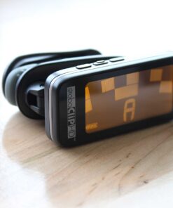 Peterson StroboClip HD Clip-On Tuner | Guitar, Bass, Violin, Ukulele, Harp, Brass, Woodwind, Orchestral Black 20 81D1 0p83jL