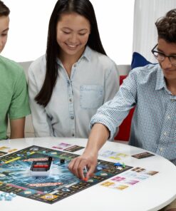 Hasbro Gaming Monopoly Ultimate Banking Edition Board Game for Families and Kids Ages 8 and Up, Electronic Banking Unit (Amazon Exclusive) 39 81D1r2PELrL