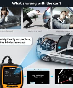 FOXWELL NT301 + 2 in 1 NT301 Plus Battery Tester Code Reader Scan Tool OBD2 Scanner Live Data Mechanic OBDII DiagnosticTool for Check Engine Light 16 81D2D9CSaaL 7