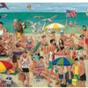 White Mountain Puzzles What A Beach - 1000 Piece Jigsaw Puzzle 5 81D39bGvlL