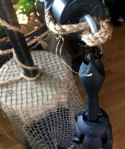 SeaSense Folding Grappling Anchor - Ideal for Fishing Vessels, Dinghies, Kayaks, Canoes & More, Great for Strong Currents & Sandy, Muddy or Weedy Bottoms - Galvanized Iron, 5 lbs, For Boats 5’ - 14’ 15 81DBaLVTIeL