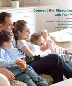 Eoncore 2" LCD Display Digital Binoculars Camera 12x32 5MP Video Photo Recorder Digital Camera Telescope for Watching Bird, Football Game with 8GB TF Card 18 81DBeXZL9HL