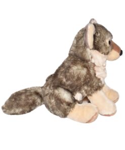 Wild Republic Wolf Plush, Stuffed Animal, Plush Toy, Gifts for Kids, Cuddlekins, 8 Inches 8 in 16 81DC58 TZEL