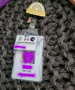 Identity Stronghold Secure Badge Holder Duolite, Clear (IDSH2004-001B-clr) 7 81DCfd4vcL