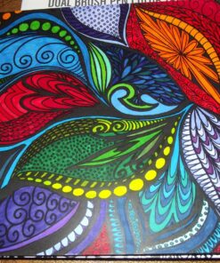 Tombow 56149 Dual Brush Pen Art Markers, 96 Color Set with Desk Stand. Blendable, Brush and Fine Tip Markers with Stand 96-Color Set 56 81DEtWnXiRL