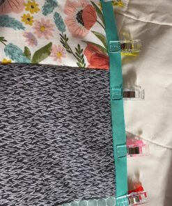 MumCraft Multipurpose Sewing Clips with Tin Box Package, Assorted Colors, Pack of 100 38 81DFggGAzuL