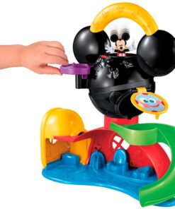 Fisher-Price Disney Mickey Mouse Fly 'n Slide Clubhouse Standard Packaging 19 81DFoQ 5KKL