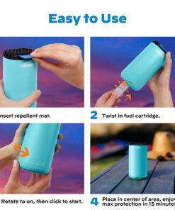 Thermacell Mosquito Repellent Fuel-Only Refills; Compatible with Any Fuel-Powered Thermacell Repeller; Highly Effective, Long Lasting, No Spray or Mess; 15 Foot Zone of Mosquito Protection 18 81DFtnGD3lL 1