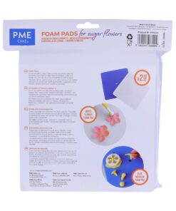 Alternative view of PME Mexican Foam Pads, for Sugar Flowers & Gumpaste Modelling, 7.5 x 7.5-Inches 1 Not applicable