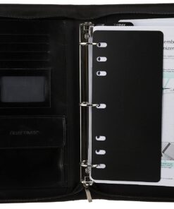 Day-Timer 43701 Avalon Simulated Leather Starter Set, 8 1/2 x 11, Black 8 1/2 x 11" 5 81DIP597eiL