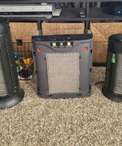 Honeywell HPA100 HEPA Air Purifier for Medium Rooms - Microscopic Airborne Allergen+ Reducer, Cleans Up To 750 Sq Ft in 1 Hour - Wildfire/Smoke, Pollen, Pet Dander, and Dust Air Purifier – Black Medium Room 40 81DJ9b1MNHL