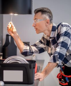 JORESTECH Eyewear Protective Safety Glasses, Polycarbonate Impact Resistant Lens Pack of 12 (Clear) Clear 25 81DJhN51TUL