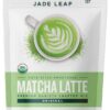 Jade Leaf Organic Matcha Latte Mix - Cafe Style Sweetened Blend - Sweet Matcha Green Tea Powder (5.3 Ounce) 15 Servings (Pack of 1) 22 81DKG8tNfQL