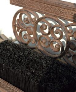 Alternative view of Esschert Design USA LH53 Cast Iron Shoe Scraper with Brush