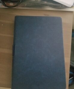 Thick Classic Notebook with Pen Loop - A5 College Ruled Hardcover Writing Notebook with Pocket + Page Dividers Gifts, Banded, Large, 180 Pages, 8.4 x 5.7 in blue 35 81DLx55zTzL