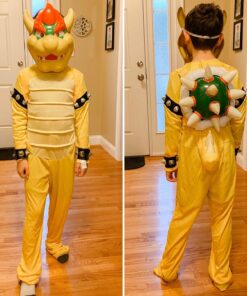 Disguise Bowser Deluxe Boys Costume Large (10-12) 32 81DNrlnCHEL 1