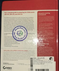 CCNA Routing and Switching Complete Deluxe Study Guide: Exam 100-105, Exam 200-105, Exam 200-125 16 81DOOhXFVFL 1