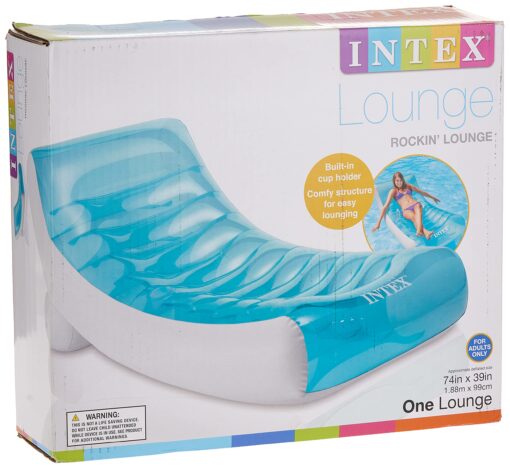 Rockin' Inflatable Lounge, 74" X 39" 8"