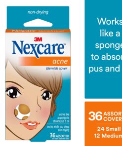 Alternative view of Nexcare Acne Cover, Skin Cover Absorbs Pus and Oil From Clogged Pores, Suitable Skincare for Most Skin Types - 36 Acne Covers 36 Count (Pack of 1)