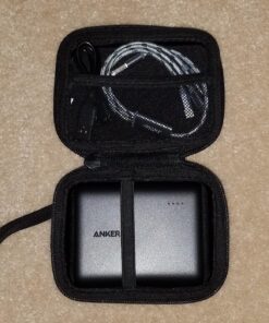 khanka Hard Travel Case Replacement for Anker PowerCore 13000 13000mAh 10400 Portable 2-Port Ultra Power Bank (Black) black 18 81DTepIOK0L