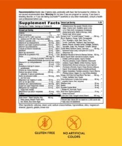 Nature's Way Alive! Max3 Potency Multivitamin, Antioxidants & High Potency B-Vitamins to Support Cellular Energy Metabolism*, No Added Iron, 180 Tablets 180 Count (Pack of 1) 18 81DTvnuvQIL