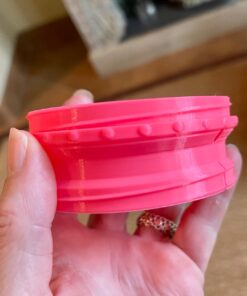 HATCHBOX ABS 3D Printer Filament, Dimensional Accuracy +/- 0.03 mm, 1 kg Spool, 1.75 mm, Pink 16 81DUEm4KPAL