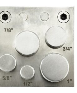 Alternative view of SE Disc Cutter Set (6 PC.) - JT-SP305 6-Piece