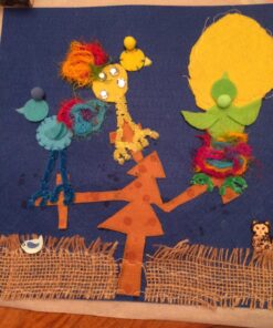 Life Glow DIY Nonwoven Stiff Felt Fabric Squares Sheets Assorted Colors 12x12 inch for Crafts, 1mm Thick 40Pcs Stiff 12inch 28 81DVMJJp PL