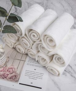 ALVABABY 12pcs Microfiber Inserts,Soft Cloth Diaper Liner,3-Layer Absorbent Inserts,Reusable Rayon Liners for Baby Cloth Diapers 12T 01 Microfiber Inserts 15 81DVp5PmuIL