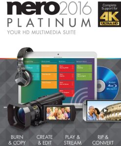 Alternative view of Nero 2016 Platinum [OLD VERSION] PC Disc