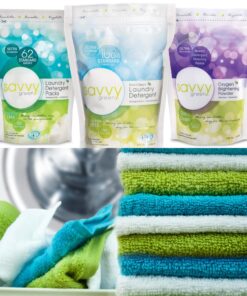 Savvy Green 108 Standard Wash Fragrance Free, Eco Clean Laundry Detergent Powder, 2.73 Lbs 17 81DWGUKoWFL