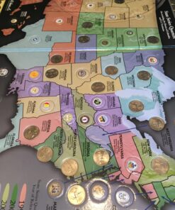 State Quarter Map (US State Quarter Series) 25 81DWJdPawML