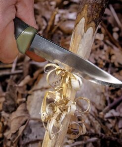 Morakniv Companion Carbon Steel Fixed-Blade Knife with Sheath, 4.1 Inch, Military Green Fixed Blade Knives 32 81DWdZPbovL