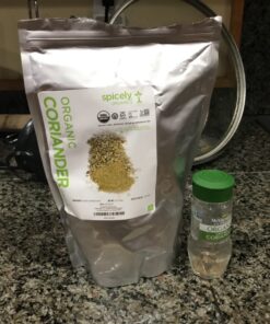 Spicely Organic Coriander Ground 1 Lb Bag Certified Gluten Free 1 Pound (Pack of 1) 5 81DXBO9REeL