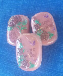 X-Haibei Love Life Rose SOAP Rectangular Lotion Bar Silicone Flower Mold 4 Cavity Soap Making Mold Supplies 3oz per Cell 16 81DXP6VkNL